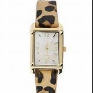 Stella & Dot leopard watch